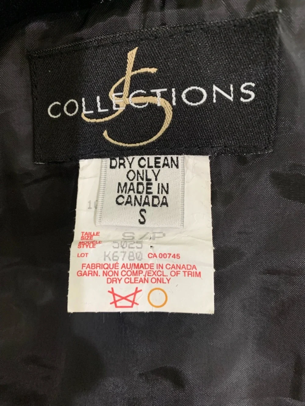JS Collections Black Velvet - Opera Coat - Picture 2 of 2